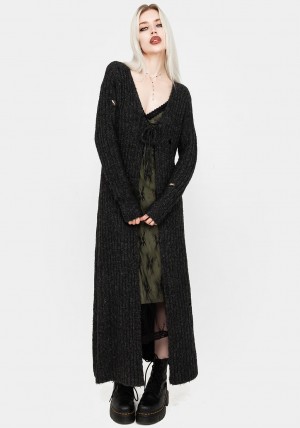 Disturbia Elegy Longline Cardigan | JR4152980