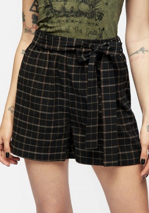 Disturbia Ransom Tie Pasem Shorts | PC8603421