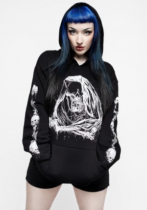 Disturbia Reaper Unisex Hoody | BI0762198