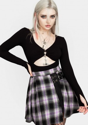 Disturbia Rubella Cut Out Top | EU7546893