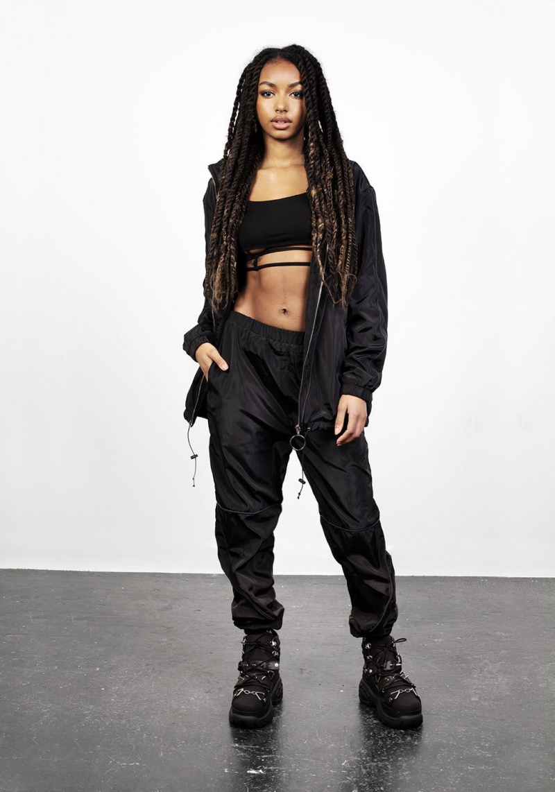 Disturbia Arcana Reflective Tracksuit Pants | XF5843906