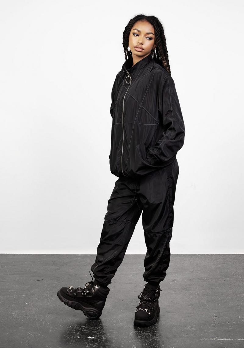 Disturbia Arcana Reflective Tracksuit Pants | XF5843906