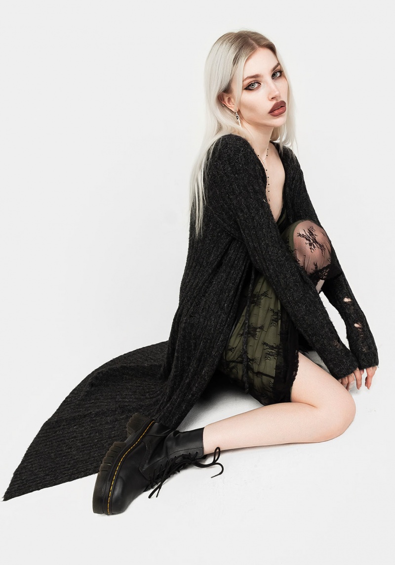 Disturbia Elegy Longline Cardigan | JR4152980