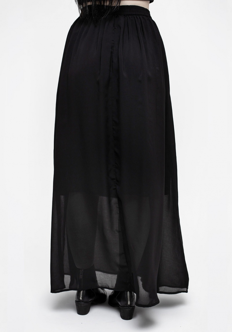 Disturbia Eris Krajkové Up Maxi Skirt | XW3851972