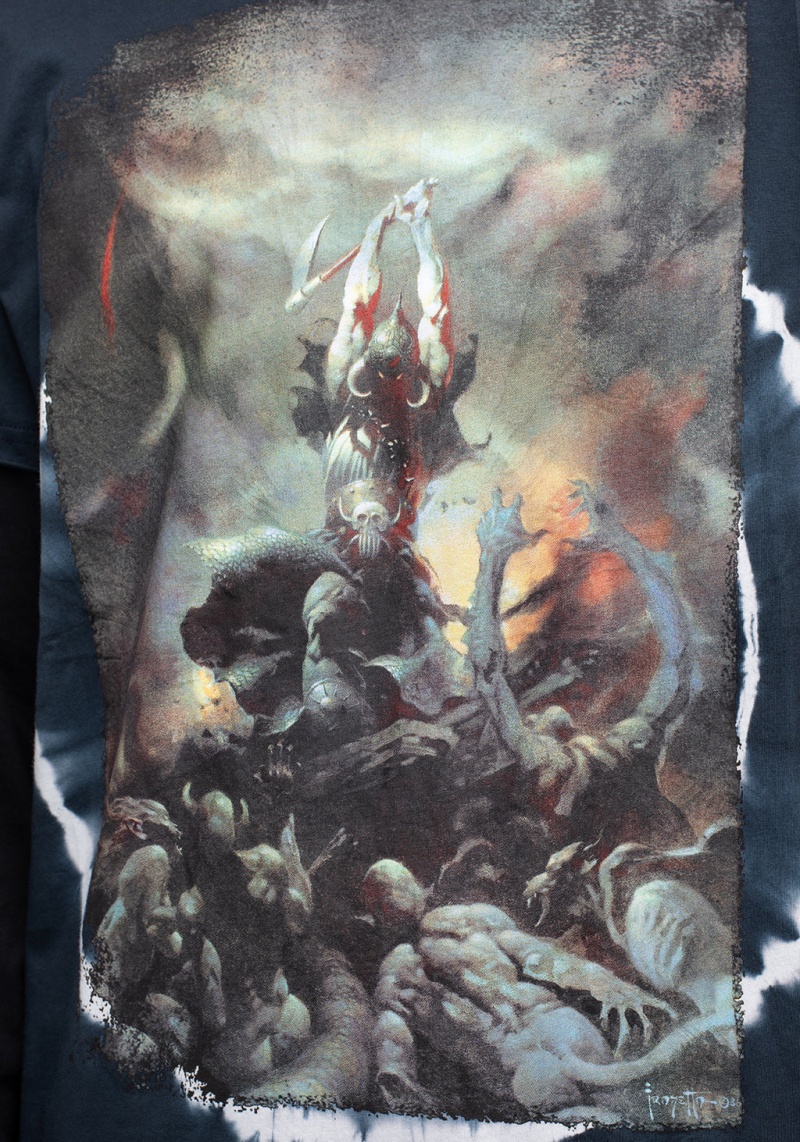 Disturbia Frazetta Death Dealer 2 Long Sleeve T-Shirt | SC1630458