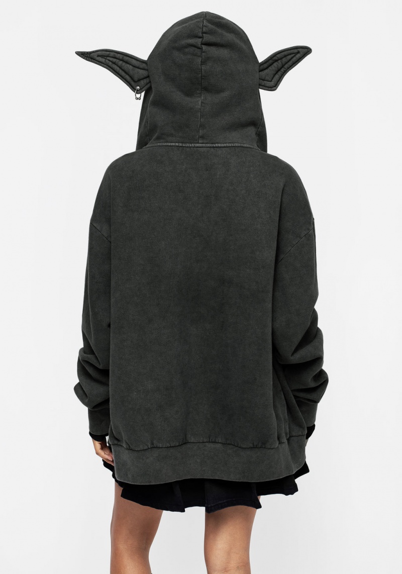 Disturbia Hermit Ear Hoody | SP6298013