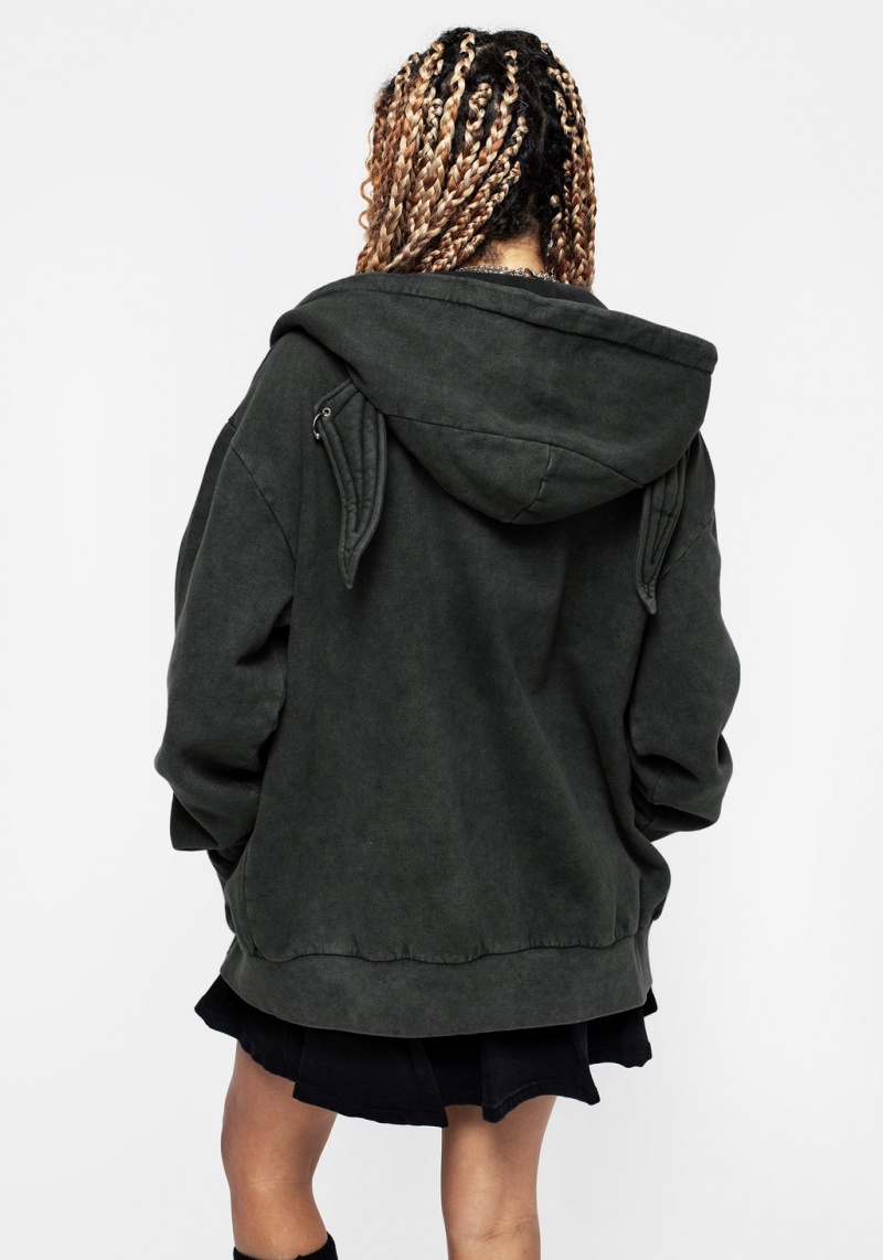 Disturbia Hermit Ear Hoody | SP6298013