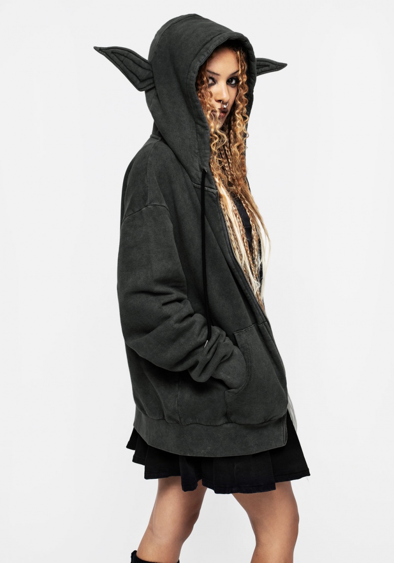 Disturbia Hermit Ear Hoody | SP6298013