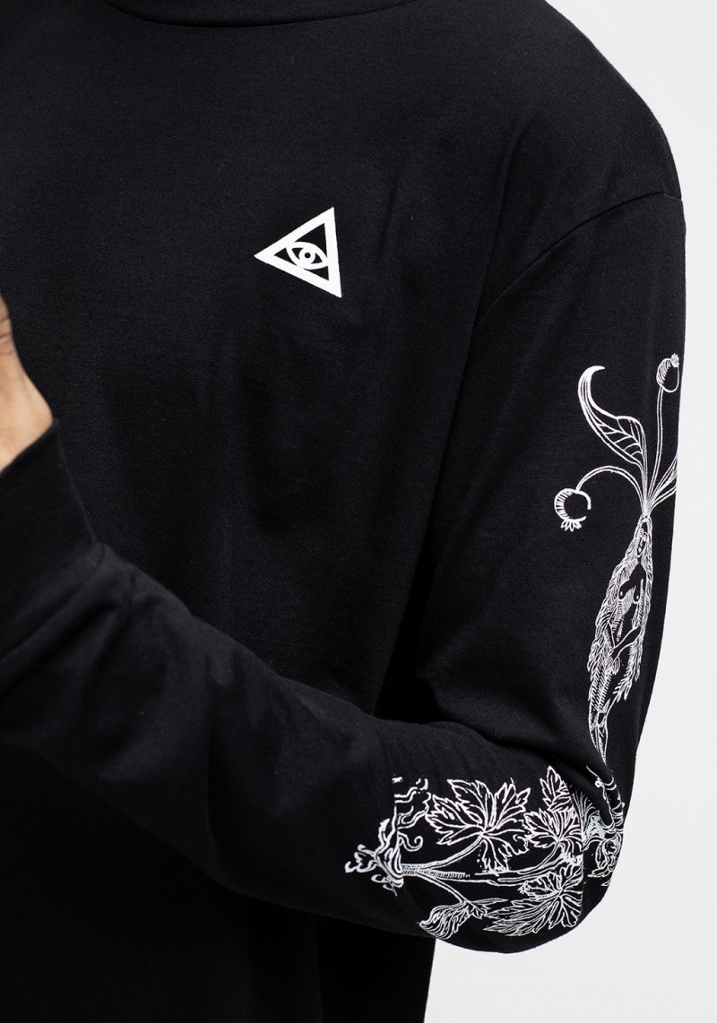 Disturbia Mandrake Long Sleeve Cuffed Tee | HM6705194