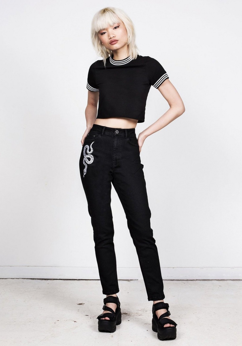 Disturbia Monica Crop Top | MJ5927834