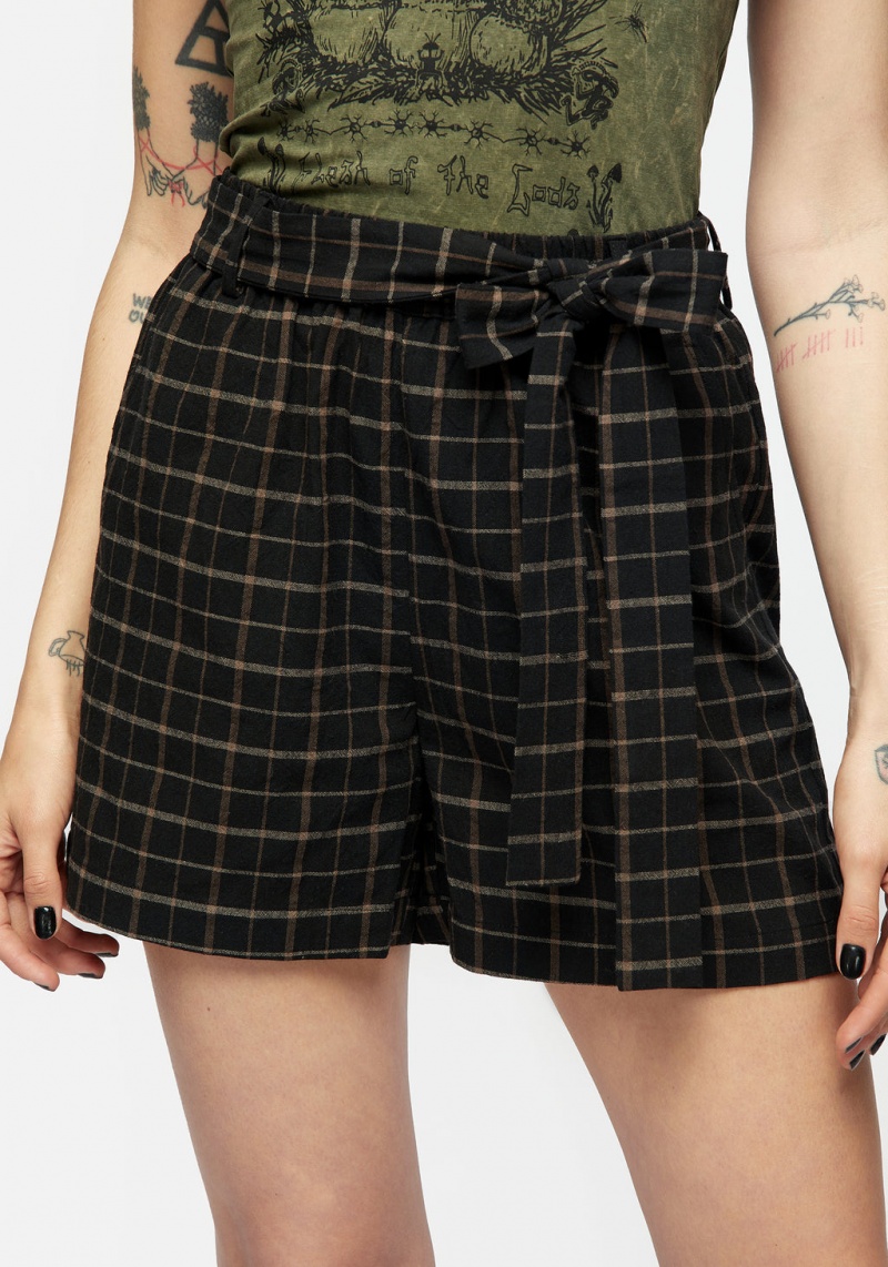 Disturbia Ransom Tie Pasem Shorts | PC8603421