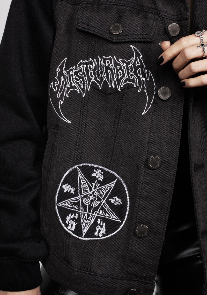 Disturbia Shadows Denim Hoody | ES2190768