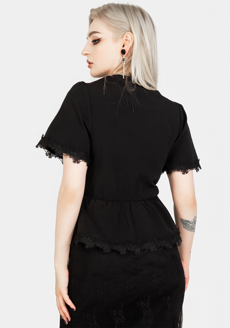 Disturbia Torment Angel Sleeve Top | DG4612905